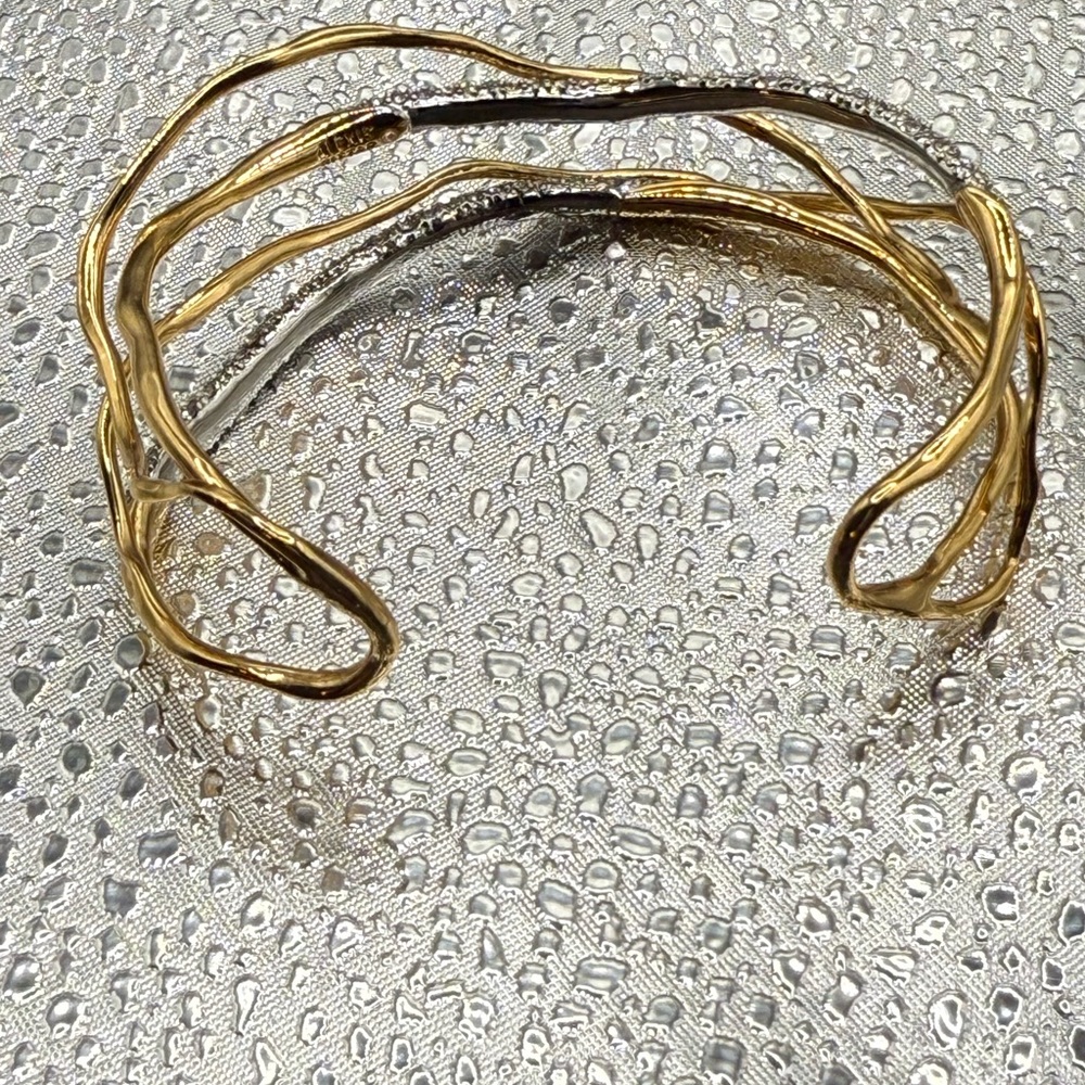 Alexis Bittar Solanales Crystal Cuff Bracelet - Picture 7 of 11